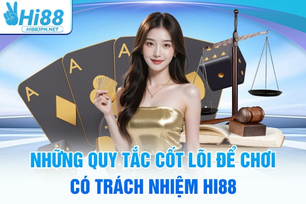 Những quy tắc cốt lõi để chơi có trách nhiệm Hi88