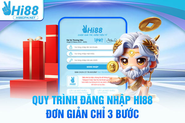 Quy trình đăng nhập Hi88 đơn giản chỉ 3 bước