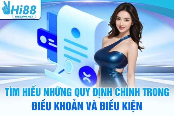Tìm hiểu những quy định chính trong điều khoản và điều kiện Hi88